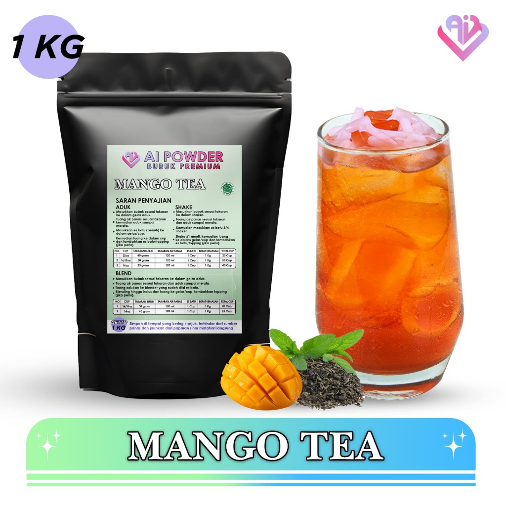

Mango Tea Bubuk Minuman Premium Instan 1Kg