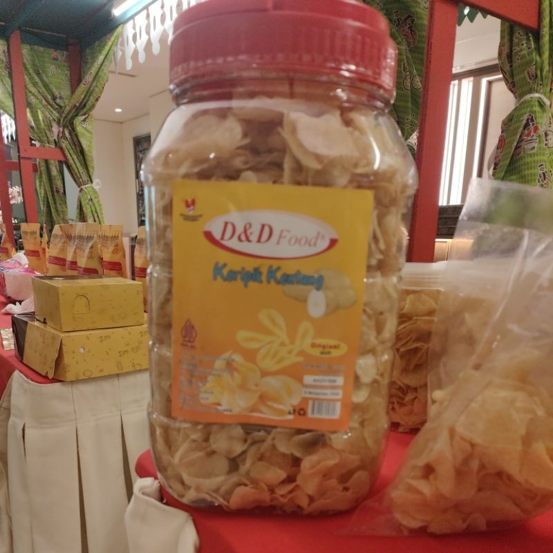 

D&D Food Keripik Kentang Garut Toples Jumbo 1,2kg Original