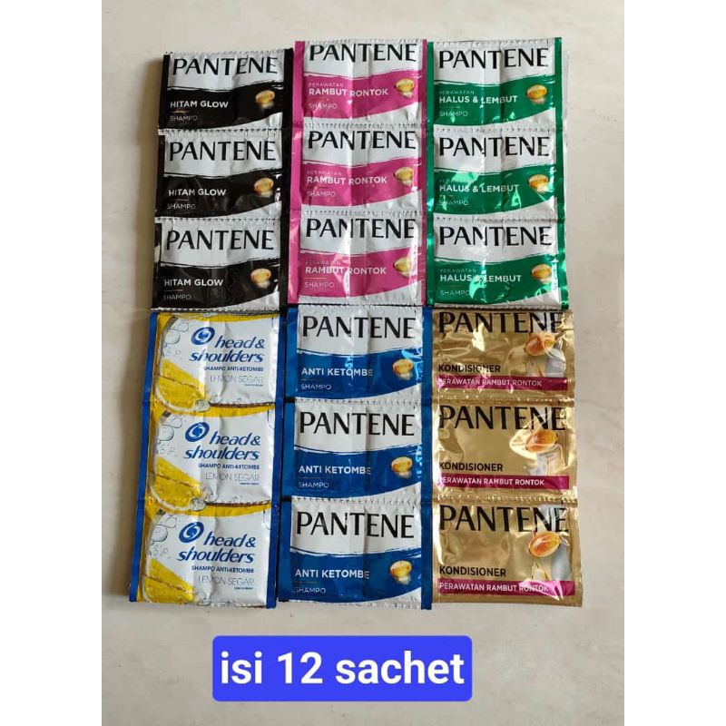 PANTENE RENCENG 12 SACHET