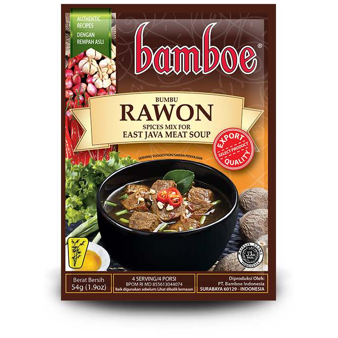 

BUMBU RAWON BAMBOE | BUMBU INSTA | BUMBU MASAK RAWON 67 g