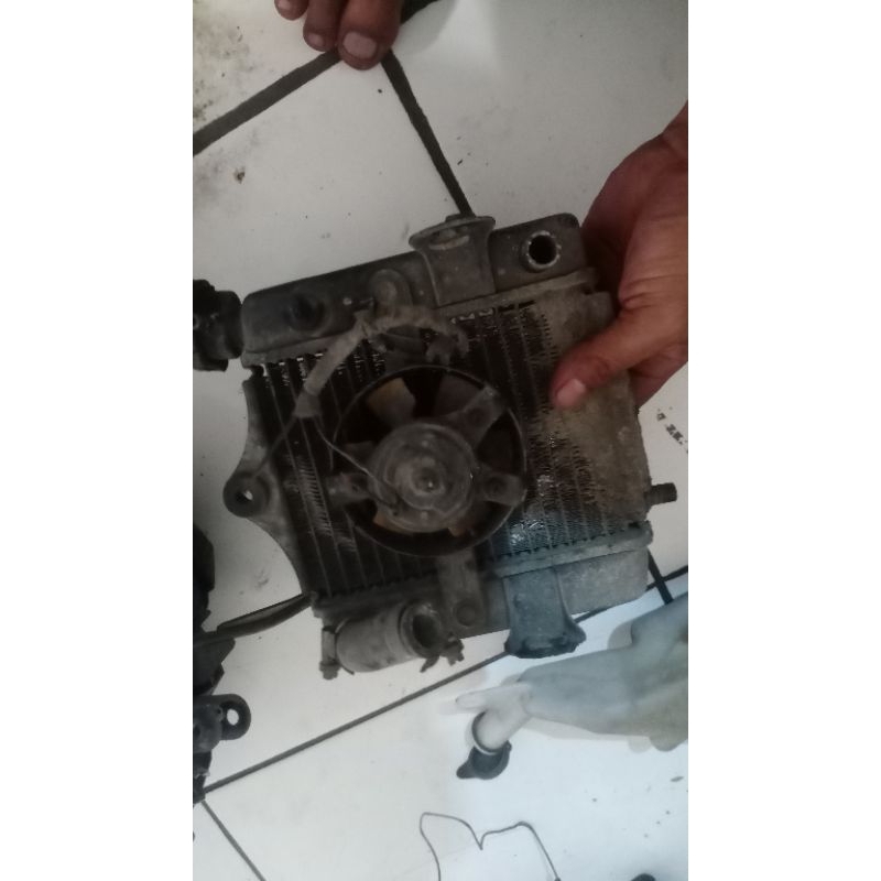 radiator Honda cs1 radiator cs1 original set kipas normal jaya
