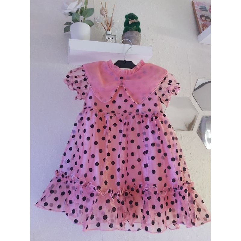 DRESS ANAK ORGANZA PREMIUM