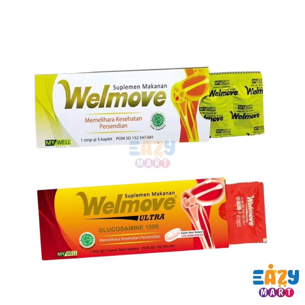 Welmove isi 5 Kaplet - Suplemen Tulang dan Sendi