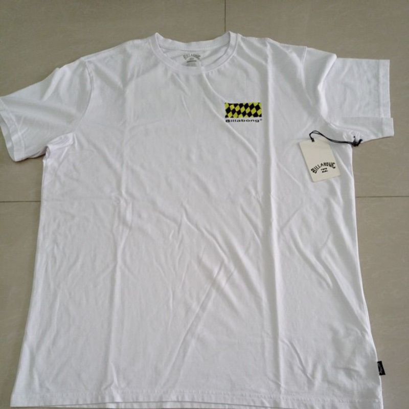 kaos billabong putih original size XL