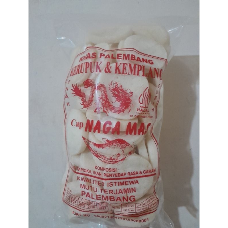 

Kemplang Kancing Bulat Sedang Tenggiri Naga Mas 500 Gram