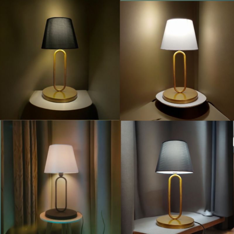ADL - Lampu meja Aesthetic - lampu tidur aesthetic - lampu kamar Aesthetic