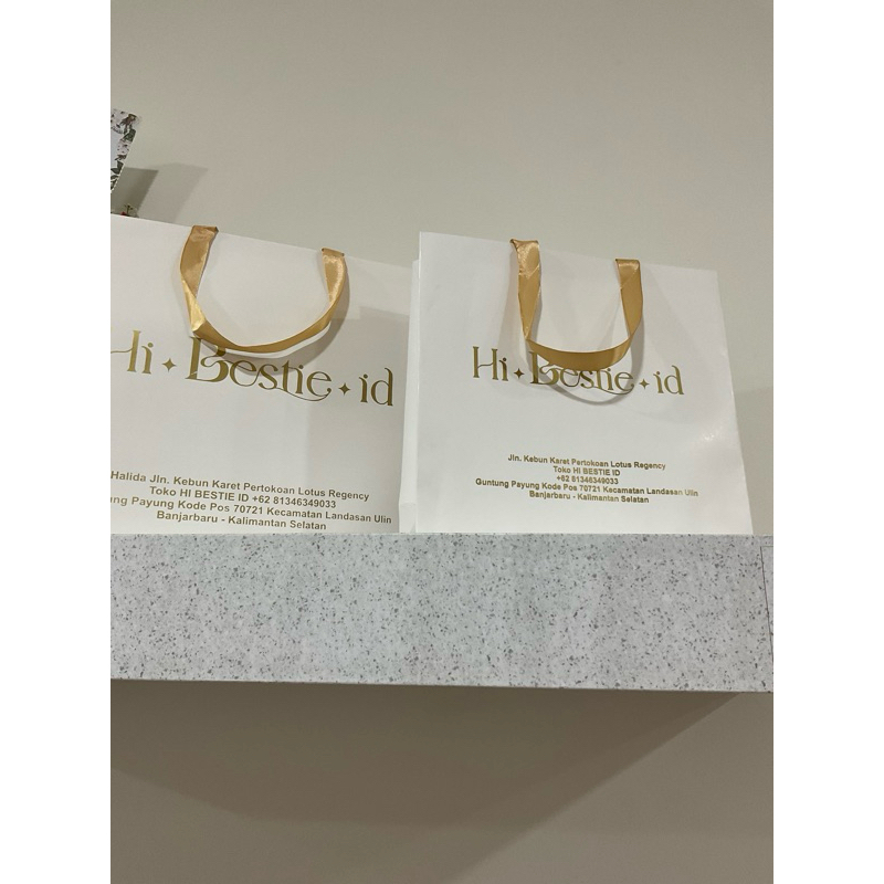 

HI BESTIE - TAMBAHAN PAPERBAG GIFTCARD