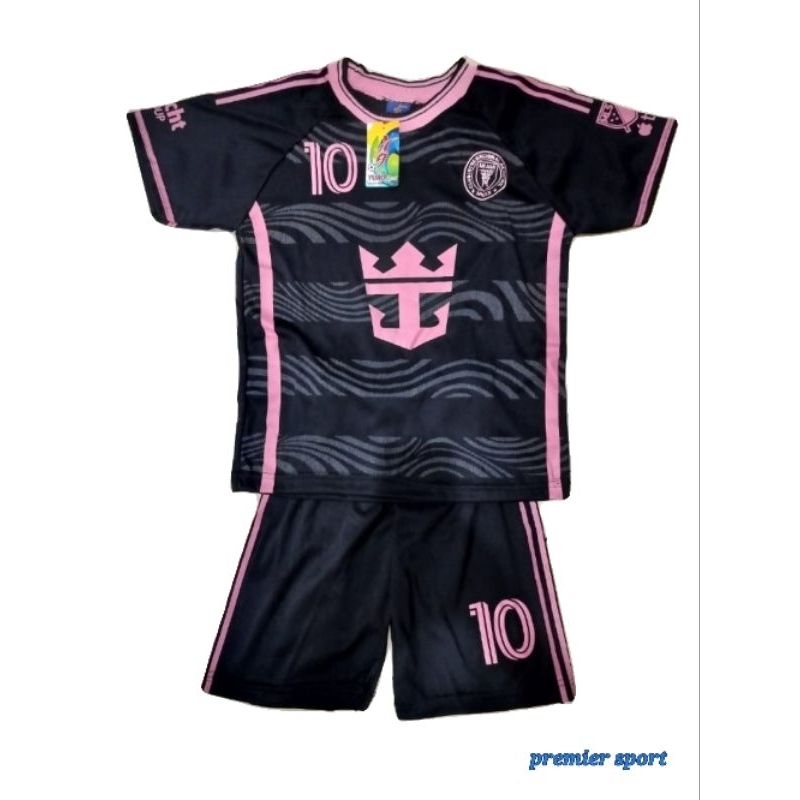 Jersey Manchester united Hitam / MU hitam Anak Terbaru 2024/2025 / Setelan Bola Anak 1-14 tahun / Ba