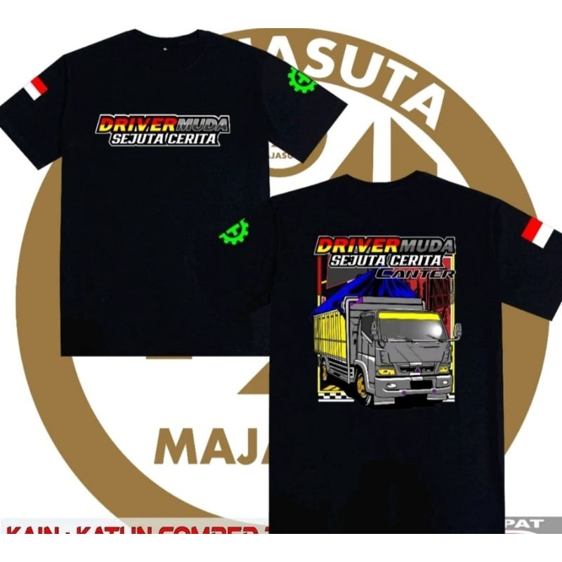 KAOS DRIVER MUDA SEJUTA CERITA CANTER