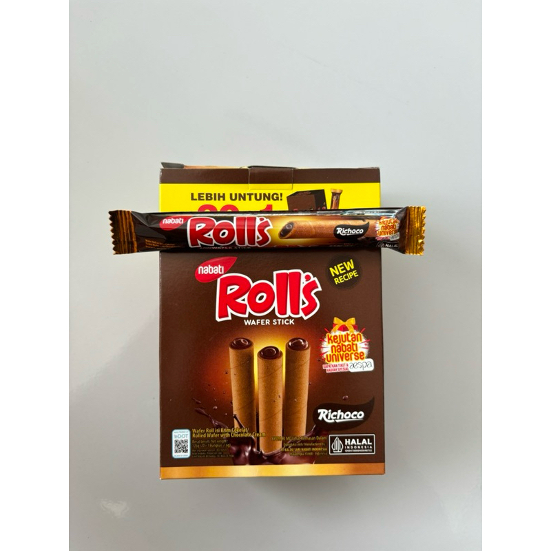 

NABATI ROLLS 6g (500) 1 BOX