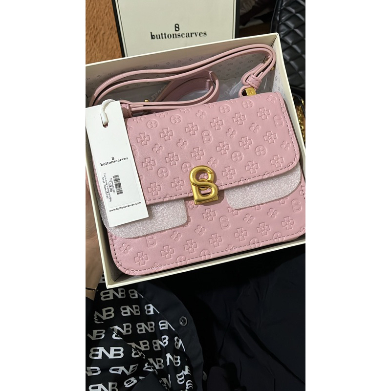SOLD MANUAL❌Ready siap kirim tas buttonscarves audrey monogram