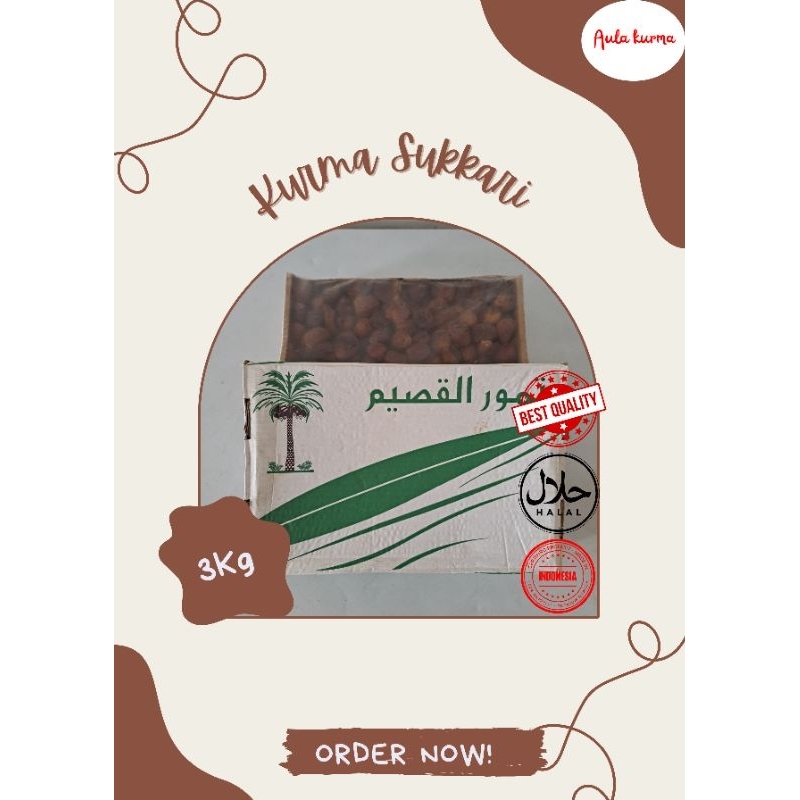 Kurma Sukkari 3kg