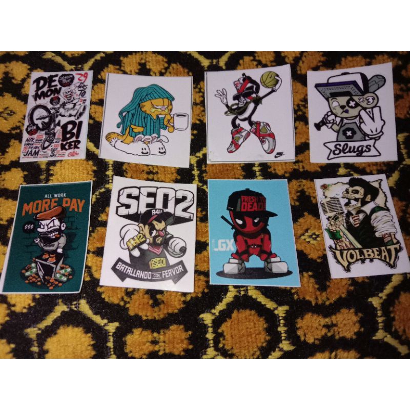 

sticker distro keren isi 100pcs