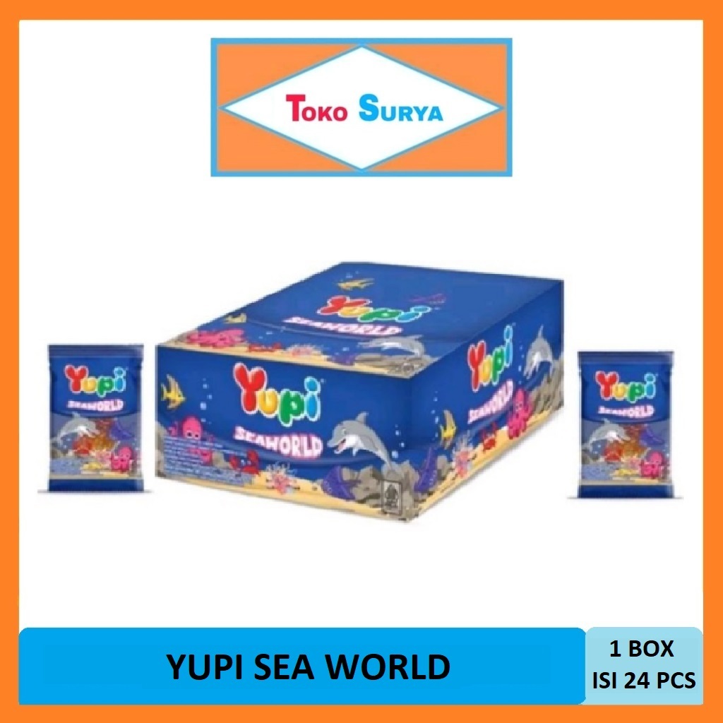 

Yupi Gummy Candies Sea World 24 x 6Gr