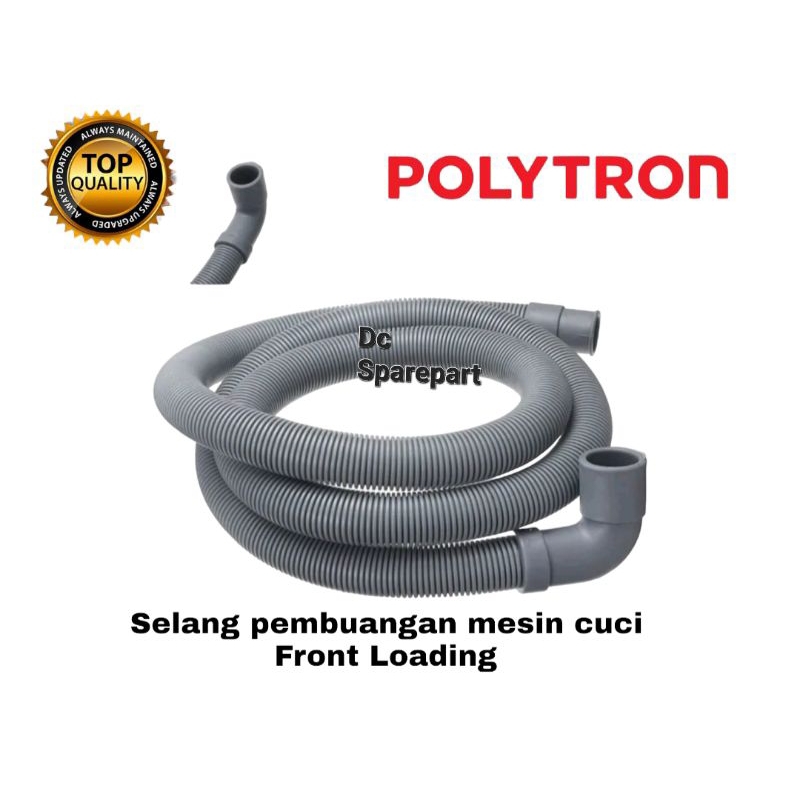 POLYTRON front loading 3M l selang Pembuangan Mesin cuci Front loading POLYTRON