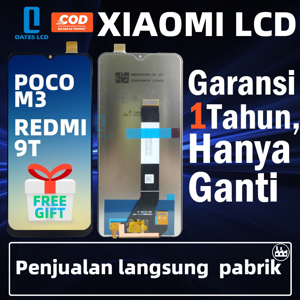 LCD XIAOMI POCO M3 /LCD  POCO M3 / REDMI 9T /  XIAOMI POCOPHONE M3 /  UNIVERSAL  FULLSET Touchscreen