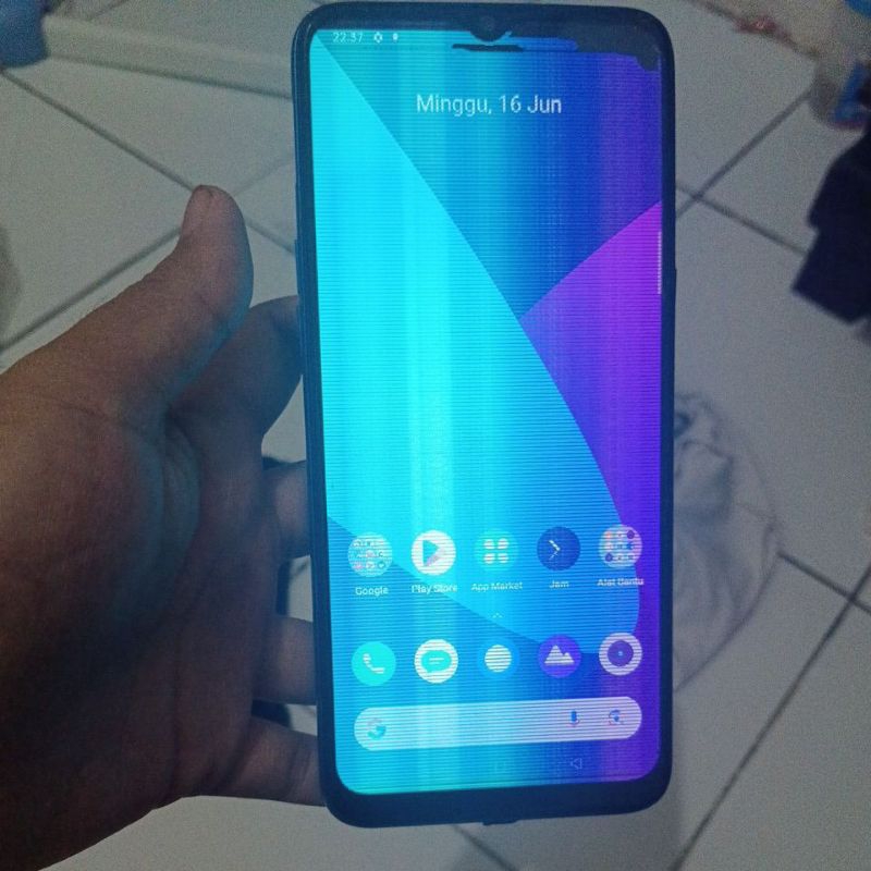 Realme 5 3/32 minus seperti dipict lcd tc segel baut unit hp