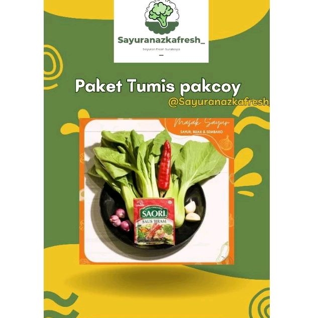 

Paket Tumis Pakcoy