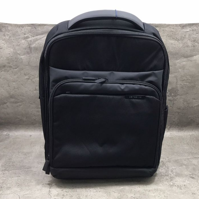 Tas Ransel Samsonite Samsonite Mysight Laptop Backpack Black Pria Wanita 14 inch Unisex Laptop Hitam
