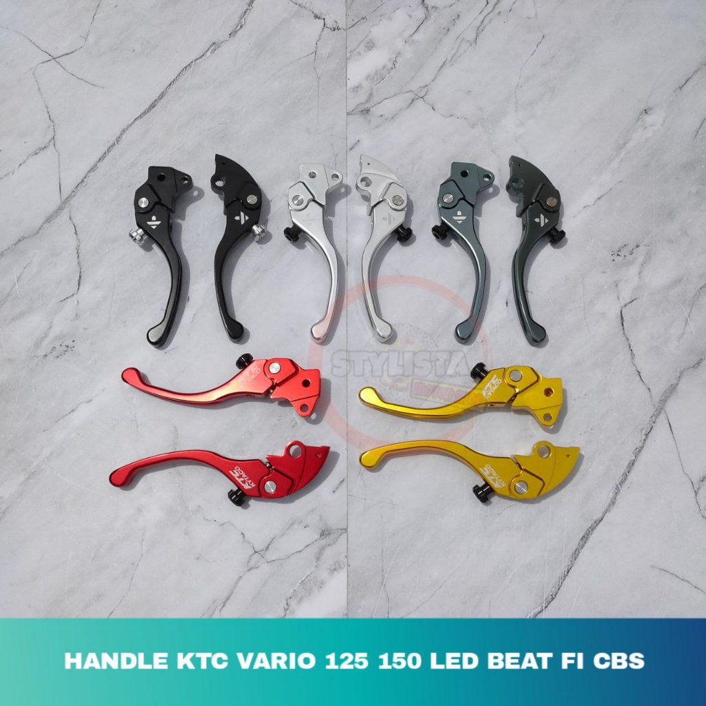HANDLE KTC VARIO 125 150 160 CBS OLD NEW LED KEYLESS BEAT FI CBS BEAT STREET DELUXE HANDLE REM STELA
