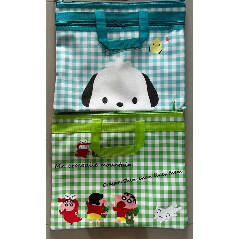 

Tas tenteng, tempat dokumen Ready stock Pochacco Shinchan