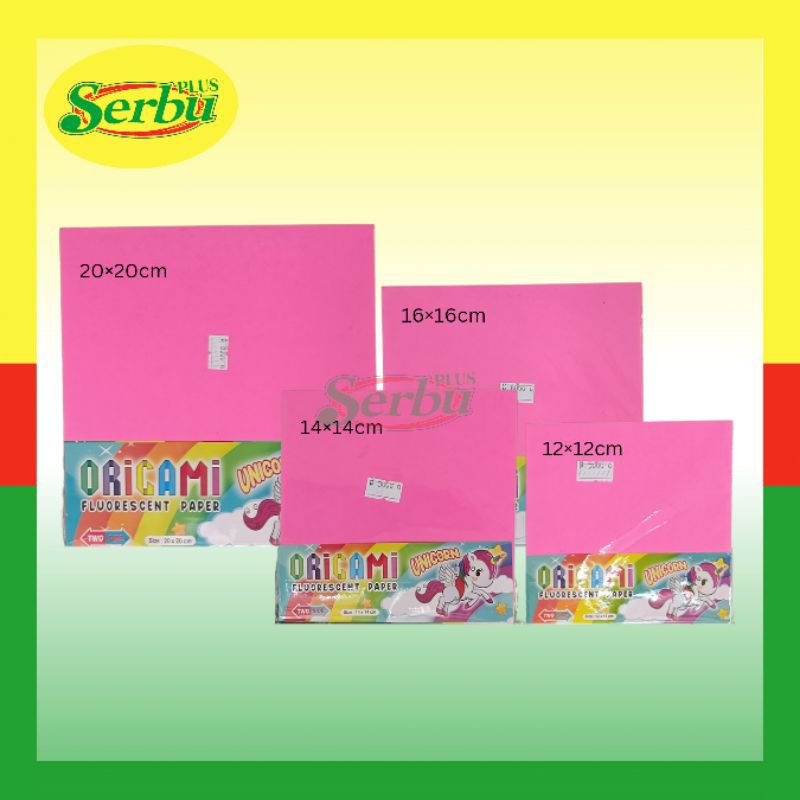 

Kertas Lipat ORIGAMI | Kertas Lipat Kerajinan Tangan | Kertas Origami Perlengkapan Sekolah 2 sisi