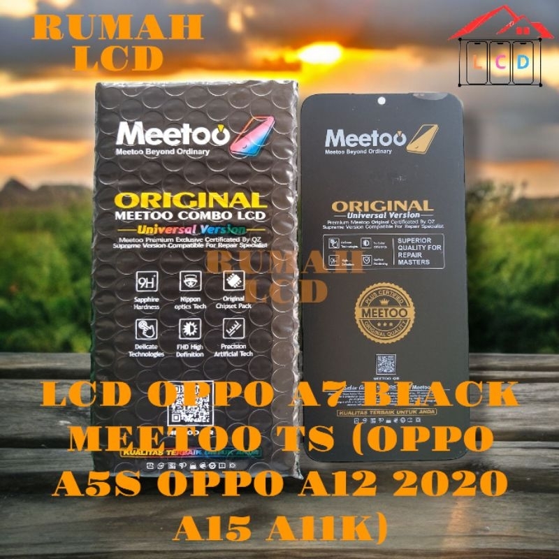 LCD OPPO A7, A5S, BLACK MEETOO TS (OPPO A5S OPPO A12 2020 A15 A11K)