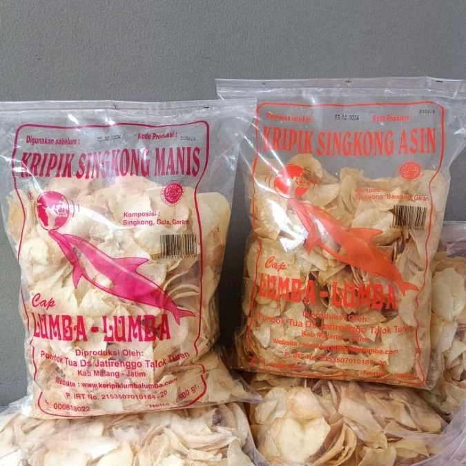 

Ay00! Keripik Kripik Singkong Lumba Lumba Oleh Oleh Khas Malang