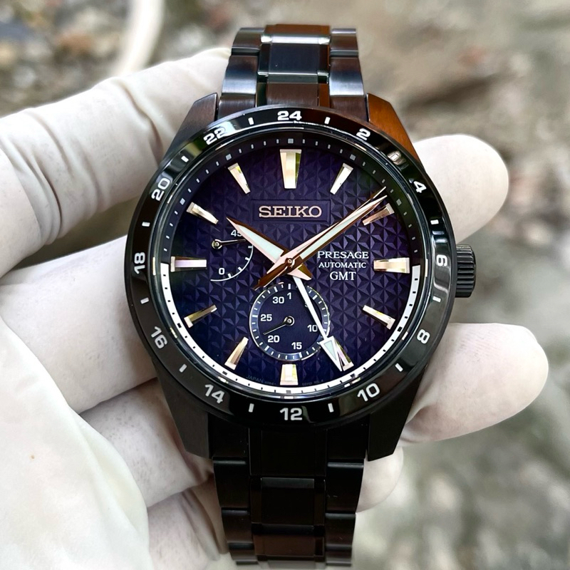 Seiko Presage GMT Sharp edge Limited edition