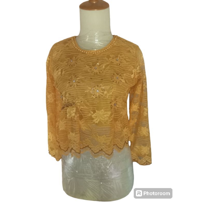 baju kebaya kekinian, kebaya payet, kebaya wisuda, atasan kebaya, baju atasan brokat