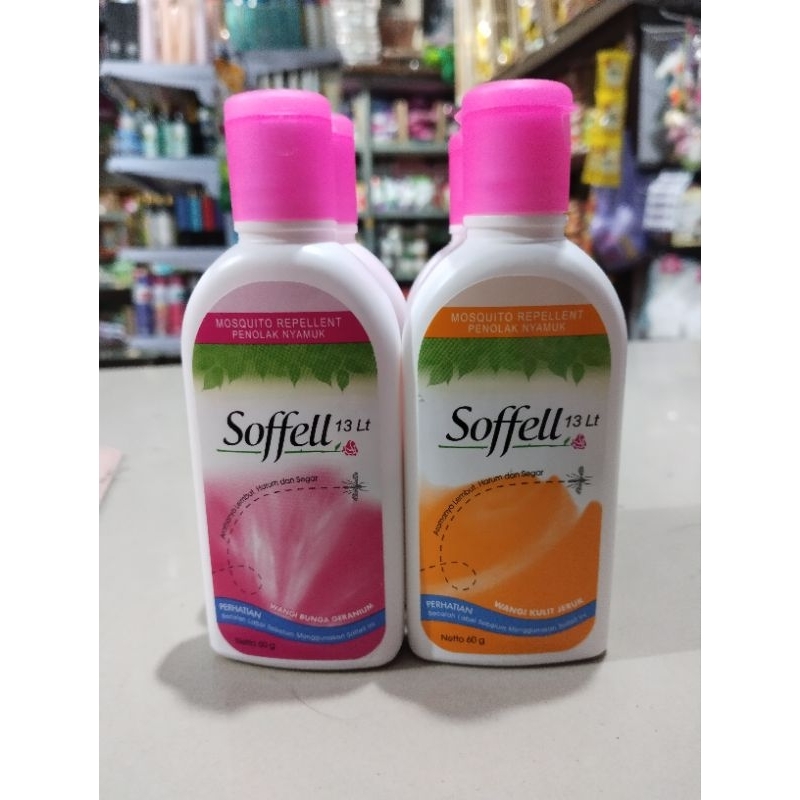 Soffell penolak nyamuk botol 60 gr