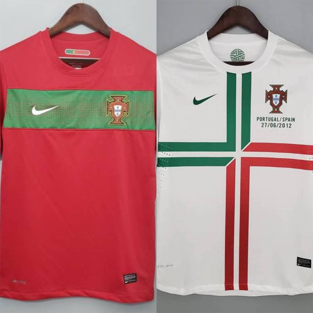 JERSEY PORTUGAL HOME 2010 AWAY 2012 RETRO 100% BEST QUALITY