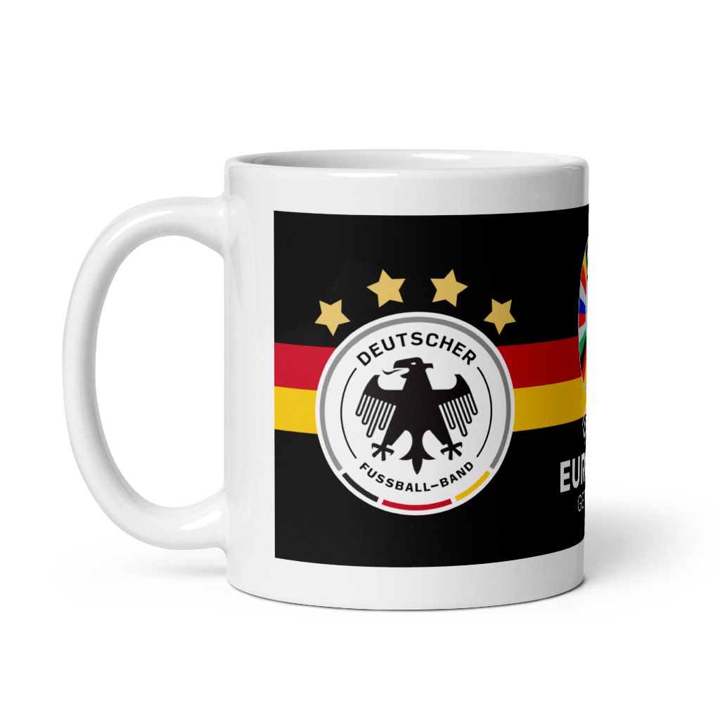 Mug Euro 2024 Gelas Euro 2024 Souvenir Mug Custom Cetak Print Mug Germany Mug Jerman