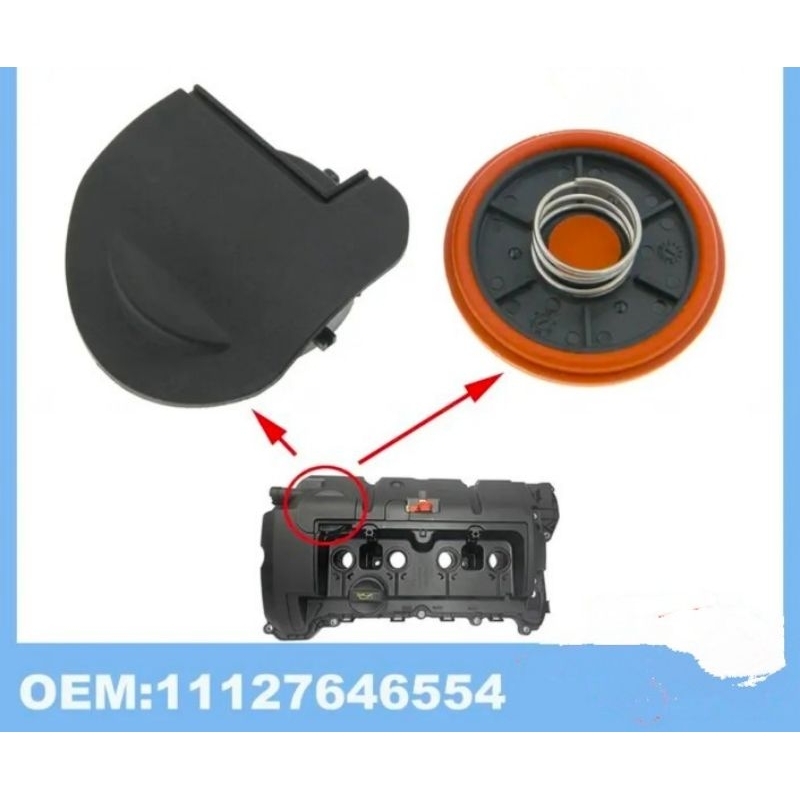 Repair kit oil separator valve PCV cover valve MINI cooper R55 R56 R57 R58 R59 R60 part no 111276465