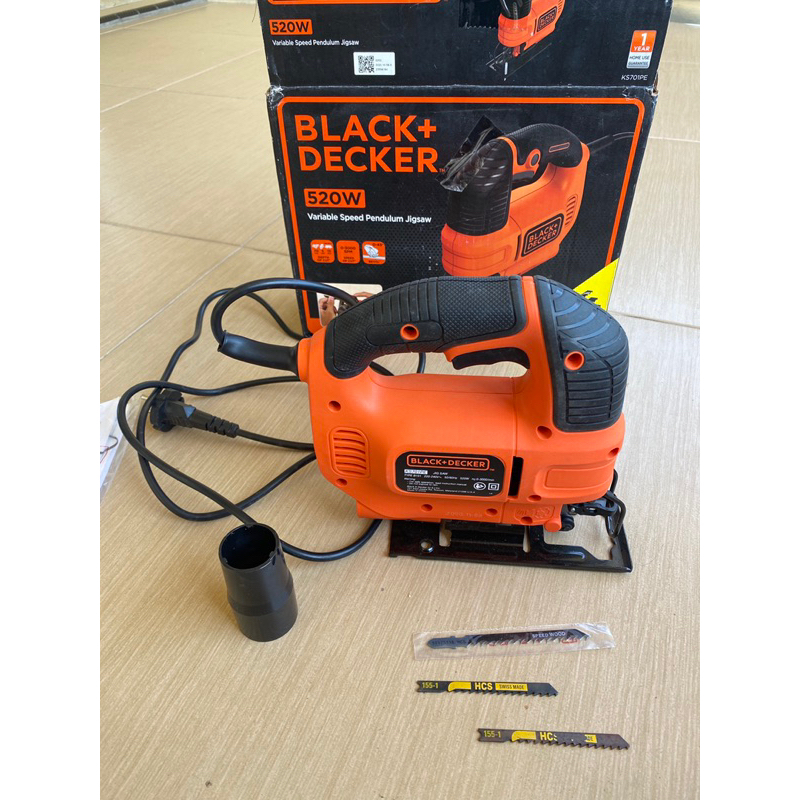 JIG SAW Black+Decker KS701PE Variable Speed Pendulum second like new