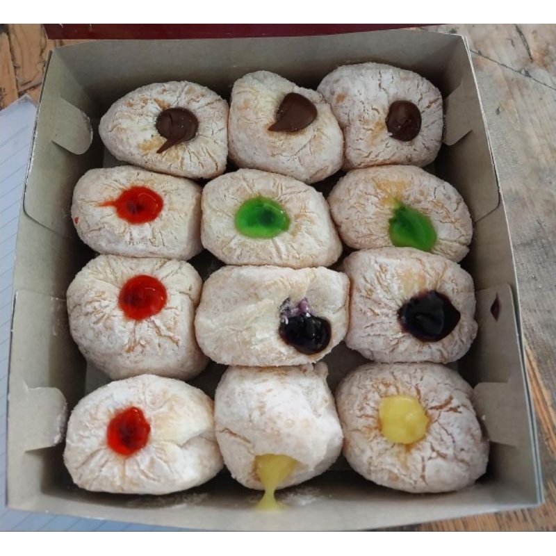 

donat salju Bomboloni isi 12pcs