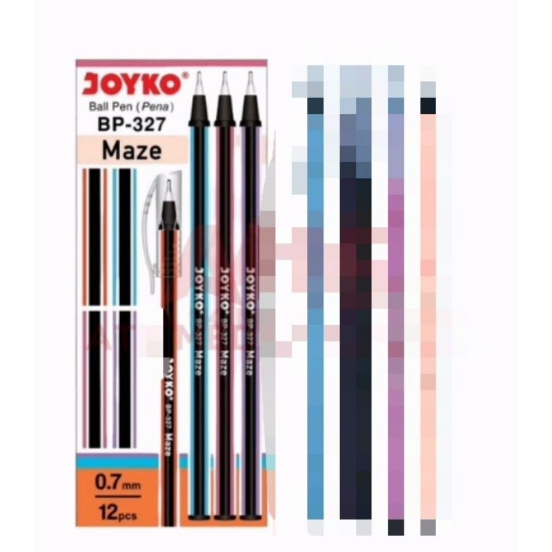

(KODE B) PULPEN LILIN JOYKO TERMURAH 1 KOTAK ISI 12
