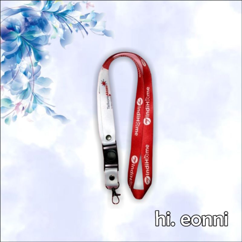 

Tali id card TELKOM AKSES INDIHOME / tali lanyard TELKOM AKSES INDIHOME (READY STOCK) MURAH !!!