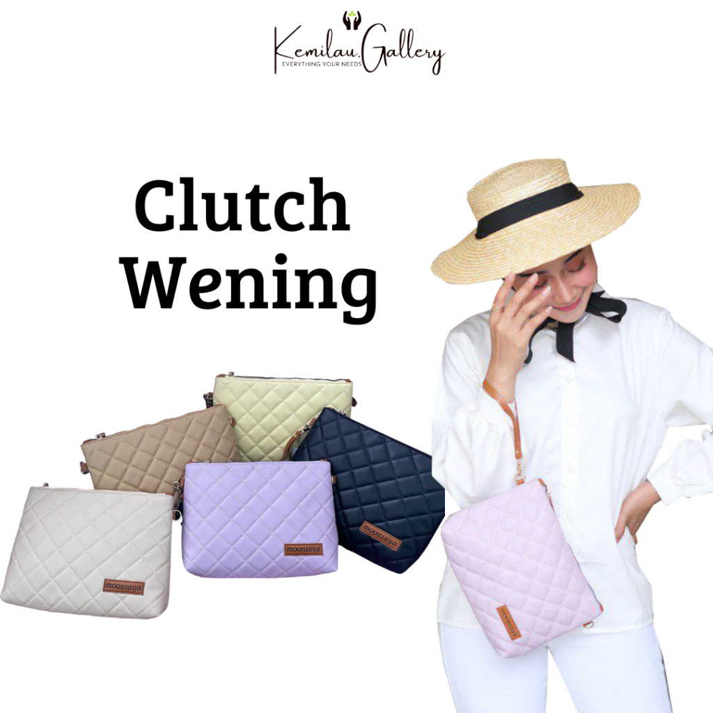 Clutch Wening Reborn Tas Tangan Handbag Wanita by Moonzaya