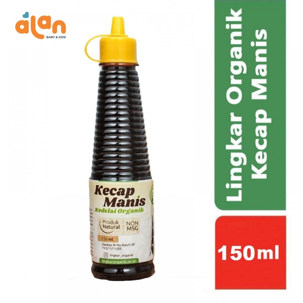 

Lingkar Organik Kecap Manis 150ML (LO-KM150)