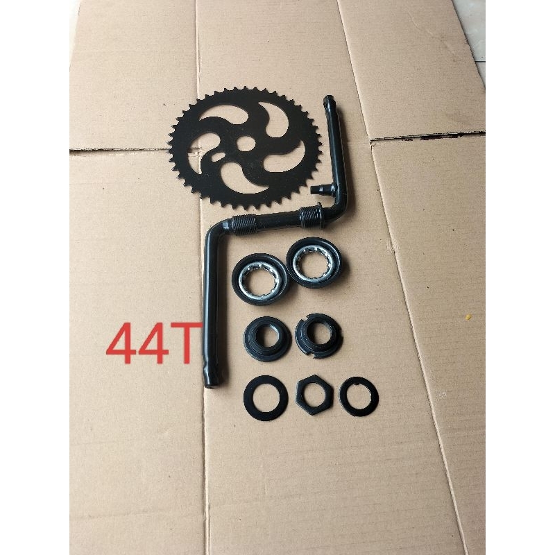 engkol crank terusan sepeda bmx 44t