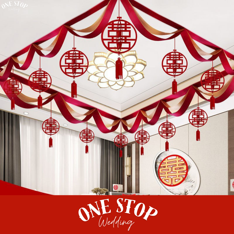 [ONESTOPWEDDING] Set Dekorasi Wedding, Dekorasi Pernikahan, Dekorasi sangjit