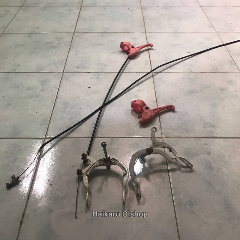 [Set] Pencapit Rem Sepeda Anak 16 Inch Dengan Kabel Sling