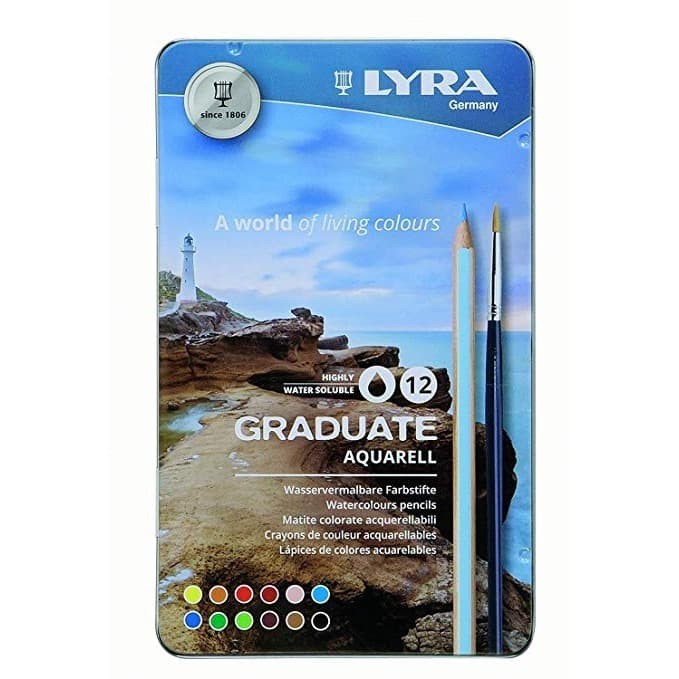 

Lyra Graduate Aquarell Metal Box (12 Colors)