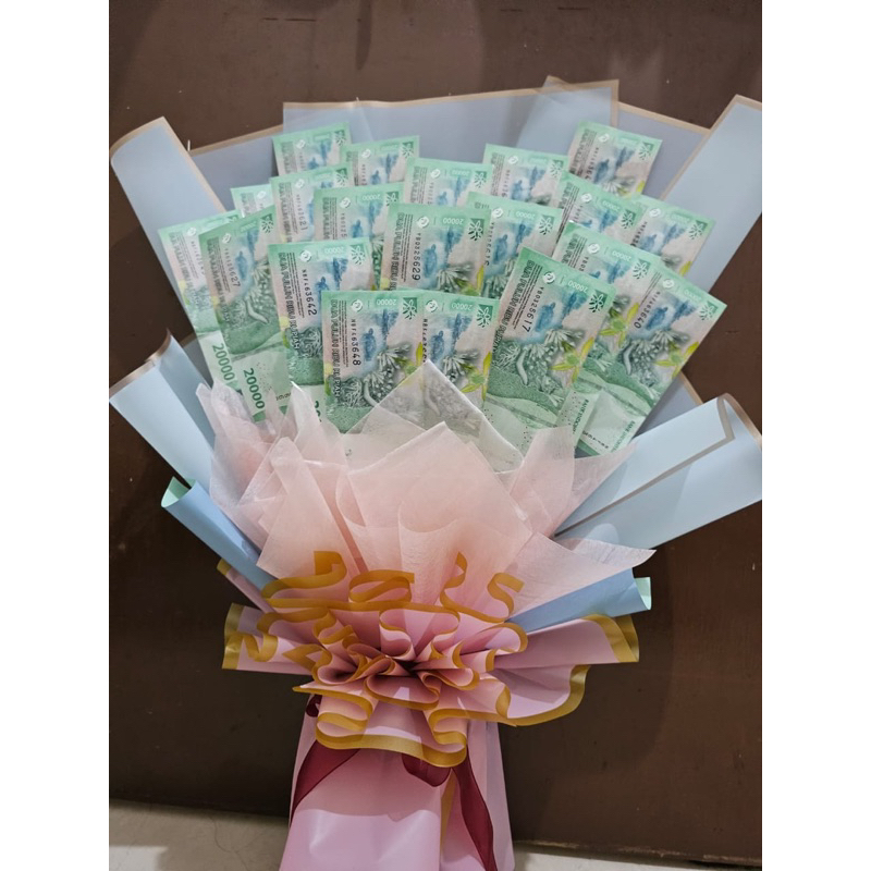 Money Buket Bouquet 20lembar