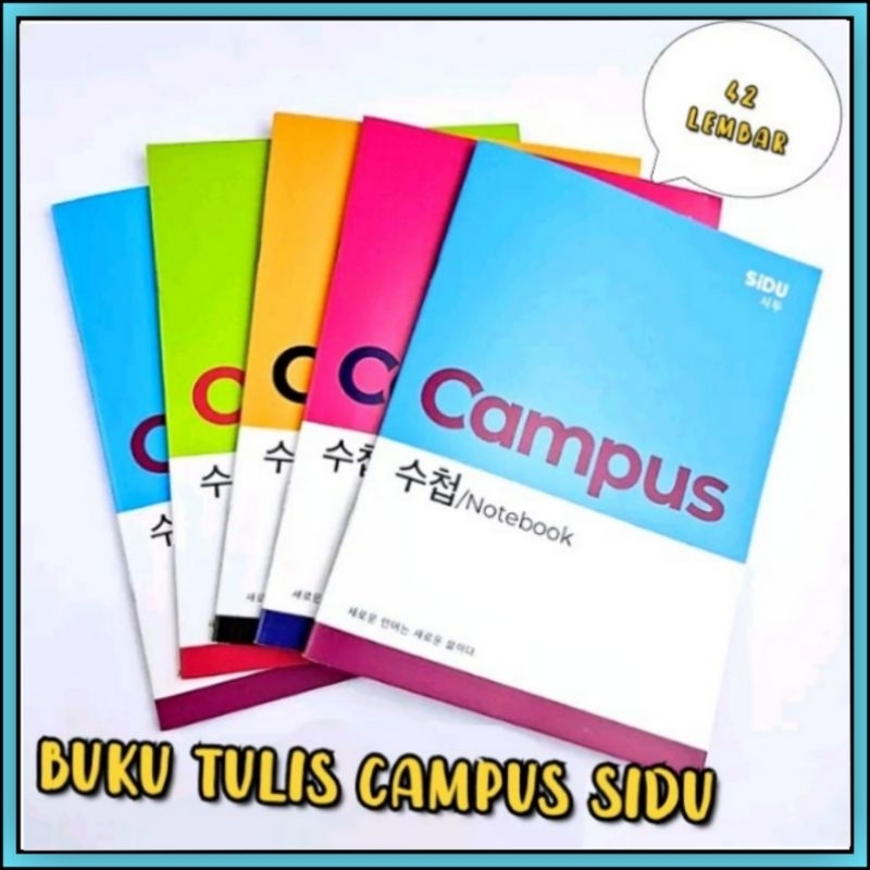 

1 Pak Buku SIDU Campus 42 Lembar Isi 5 Pcs Buku