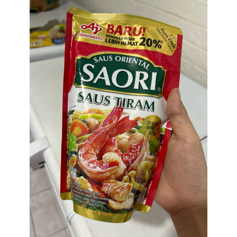 

Saori Saus Tiram 500gr Pouch Refill