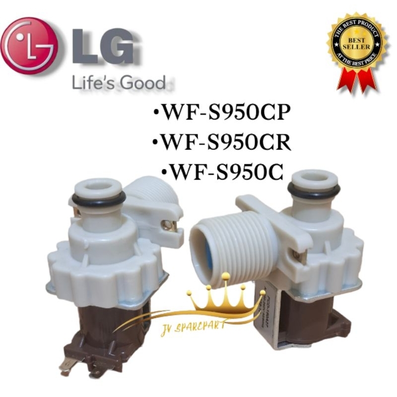 Selenoid Water Inlet Mesin Cuci LG Turbo Drum 1 Tabung | Type Part WF-S950CR , WF-S950C Quality.