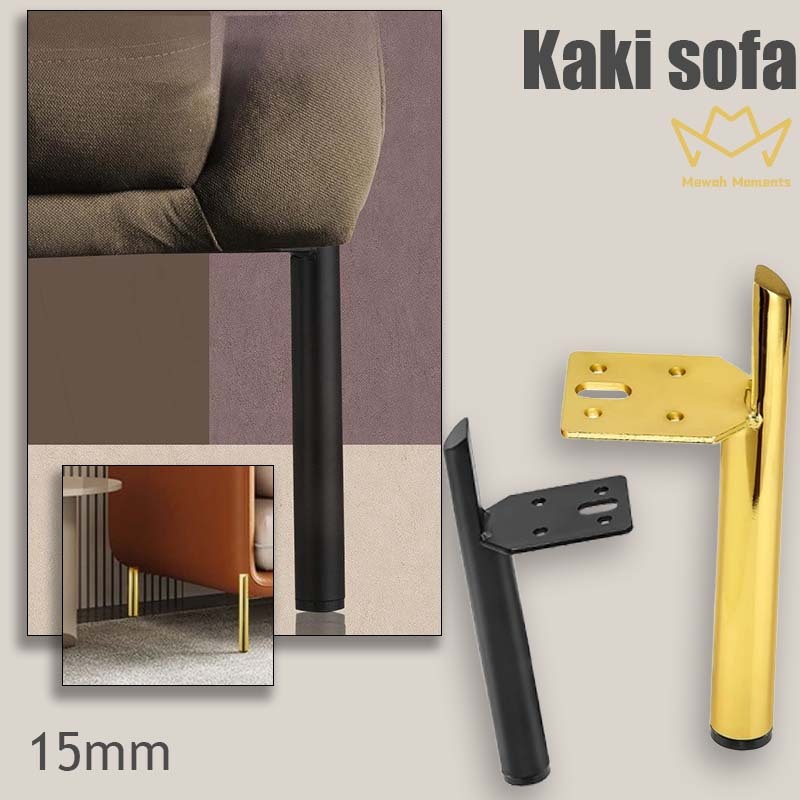 15cm Kaki Sofa Gold Kaki Sofa Bed Kaki Bangku Kaki Bangku Sofa