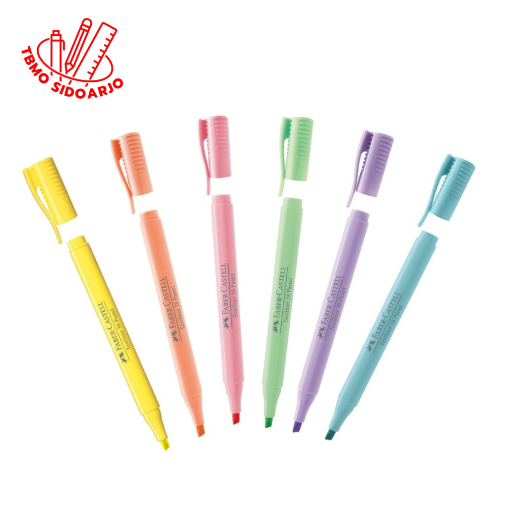 

TBMO Faber Castell Textliner 38 Highlighter Pastel Per Pcs